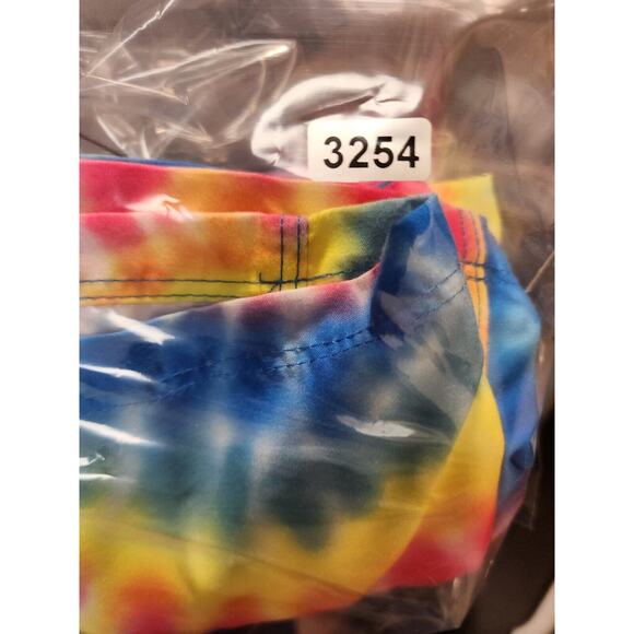 Hurley Boys Boardshorts Size 14/27 Printed Tie Dye Swim Trunks Beach Tie Waist - Picture 9 of 9